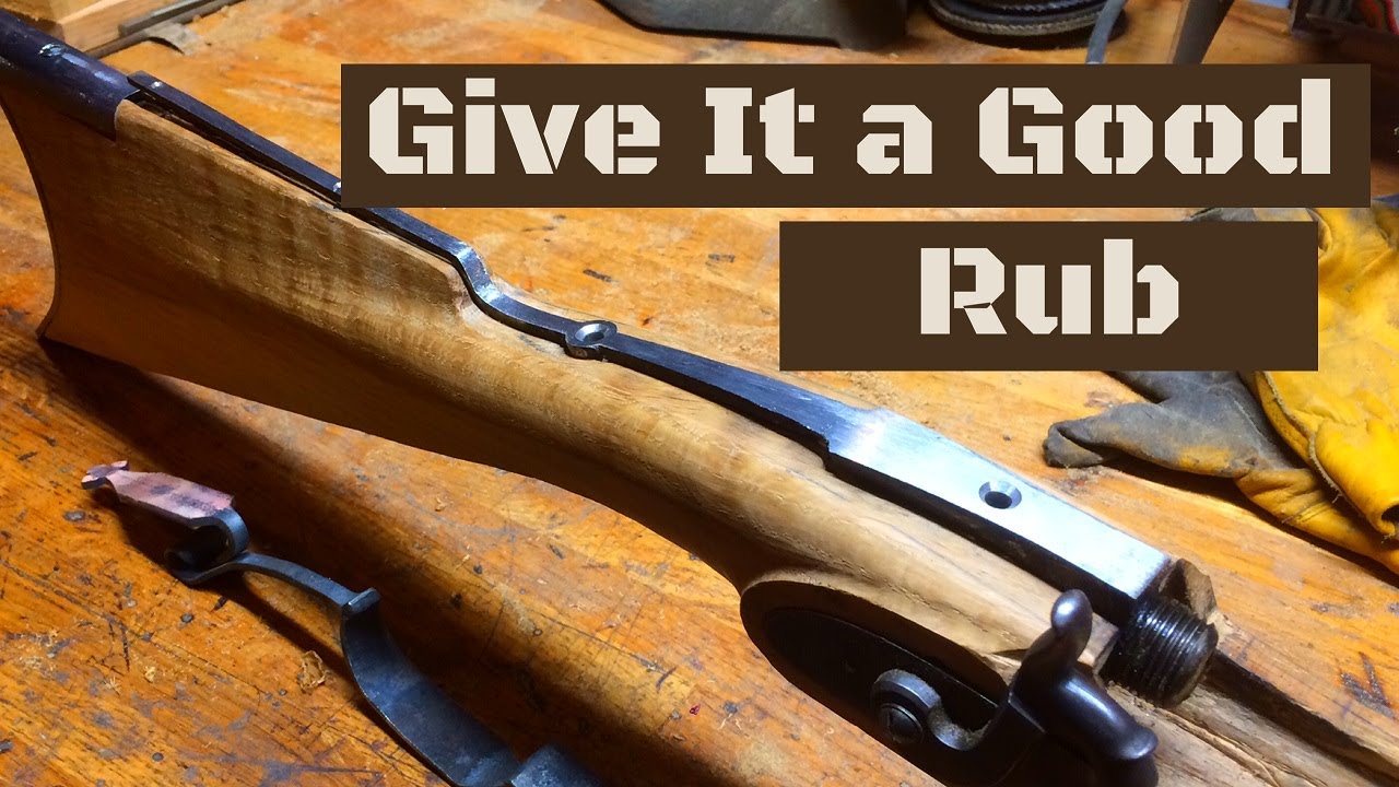 Shaping and Finishing a Custom Rifle Stock
