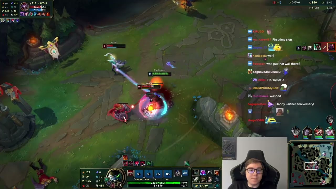TheBausffs Sion vs Akali