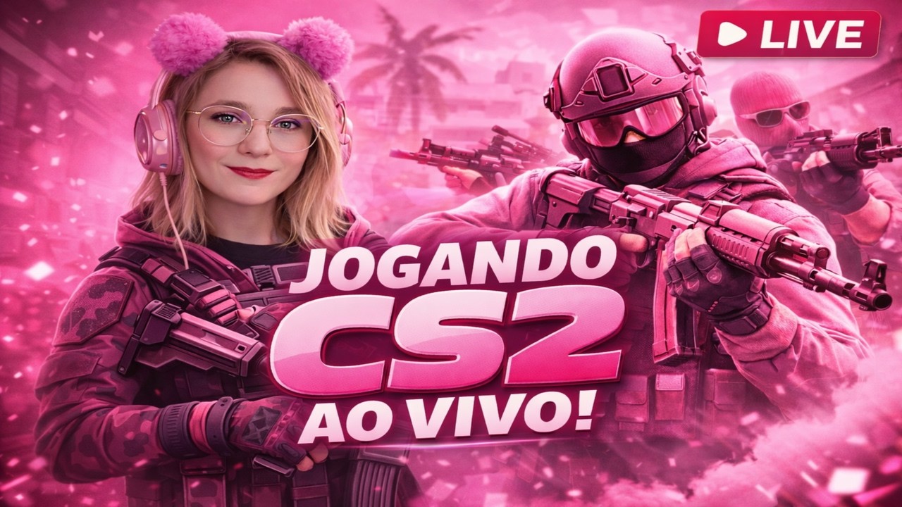 PARABÉNS PRA MIM! 3.2 🎉 LIVE DE ANIVERSÁRIO + DESAFIO 10K NO ESPECIAL! CS2 (Delay 20s)