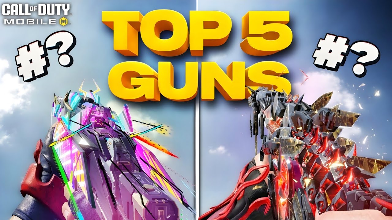 True Top 5 best Guns in Cod Mobile Season 1 (2026) #codm 