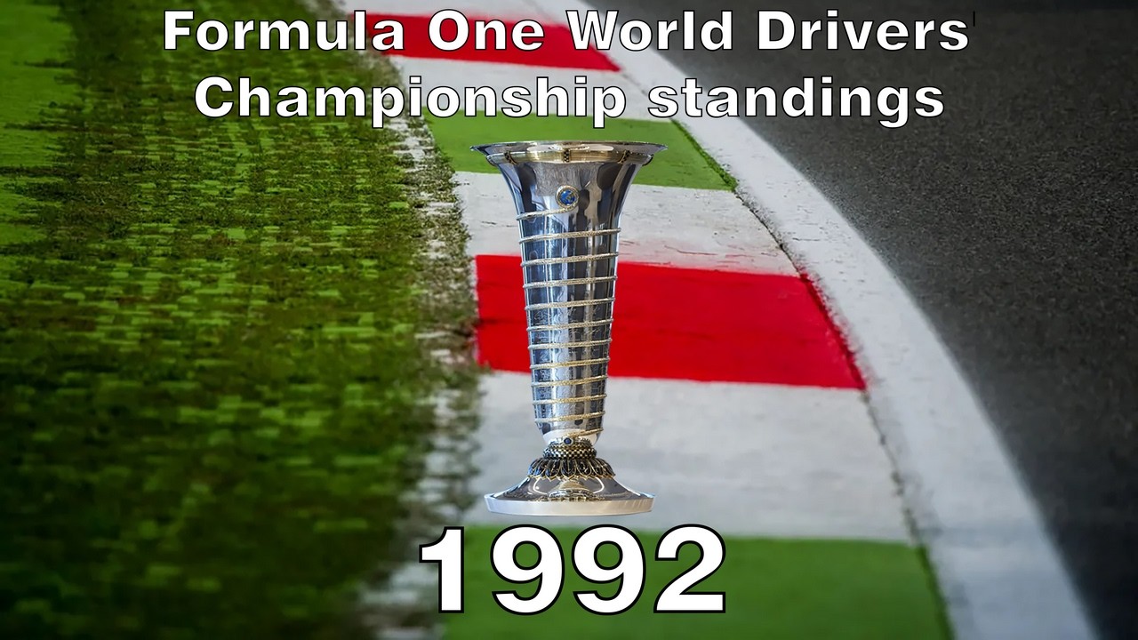 Formula 1 1992 - Drivers championship standings