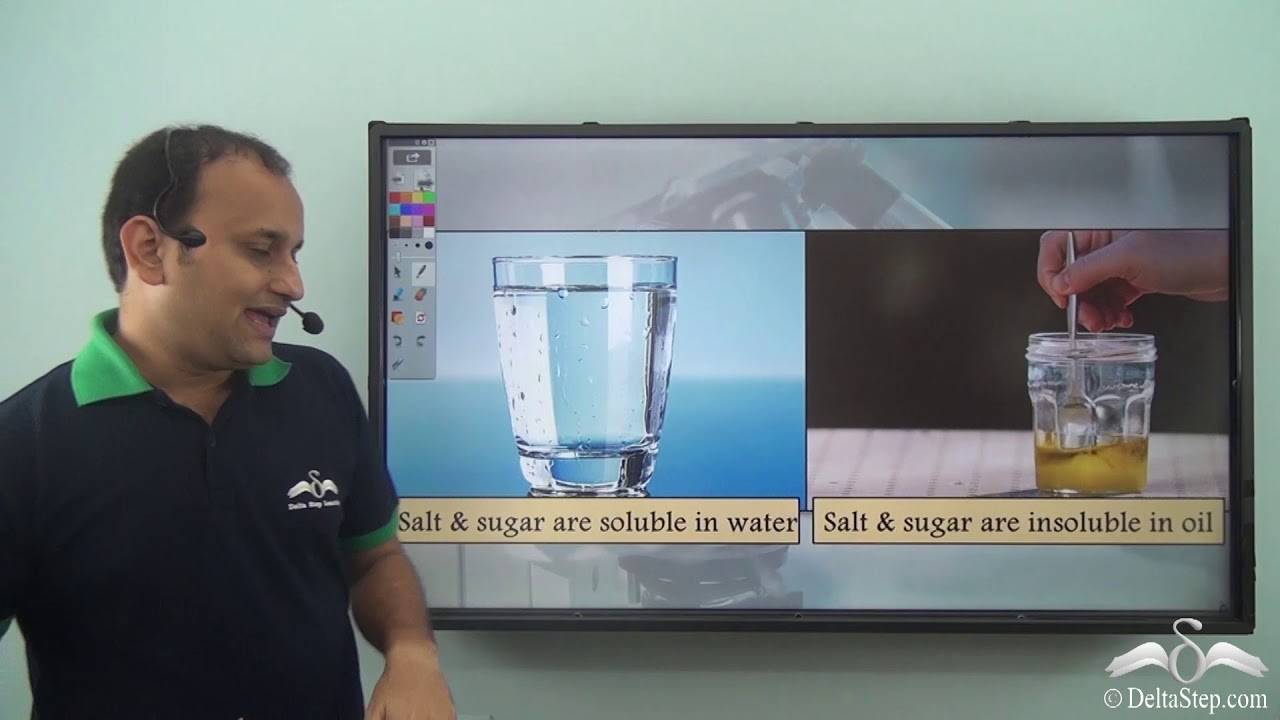 Solubility in liquids