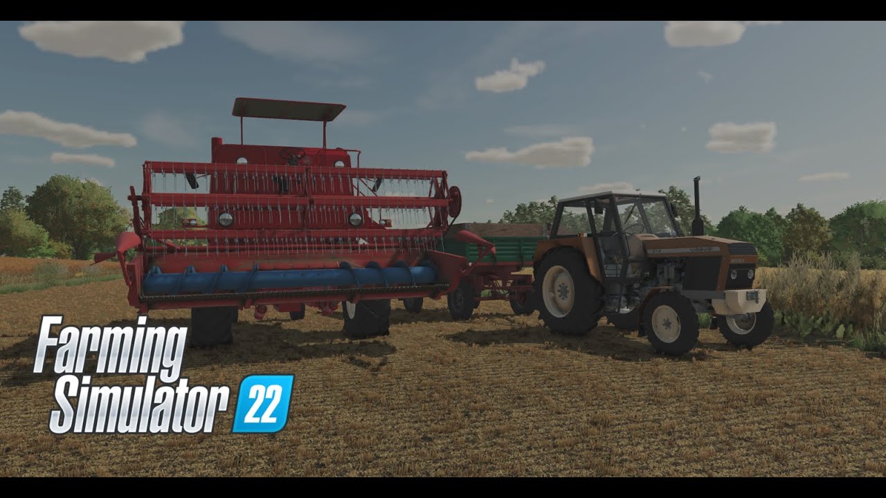 Lato w Kraśnickich polach. Żniwa jęczmień pod kose. odc. 12