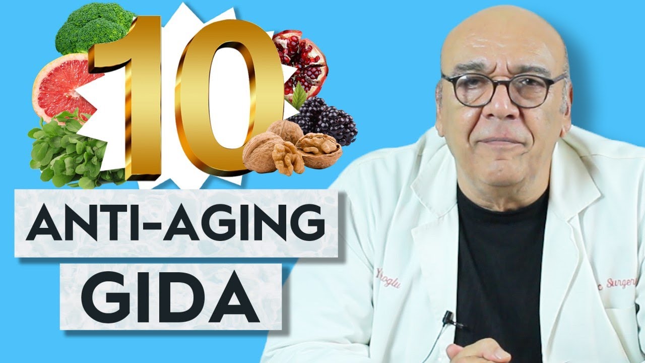 GENÇLEŞTİREN 10 SÜPER GIDA - (Gençlik Sırrı Anti Aging Besinler!) / 5 Dakikada Sağlık