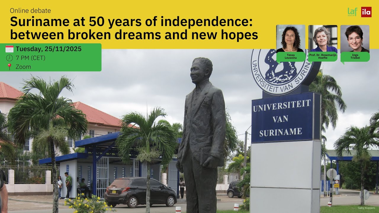 Suriname at 50 years of independence: between broken dreams and new hopes