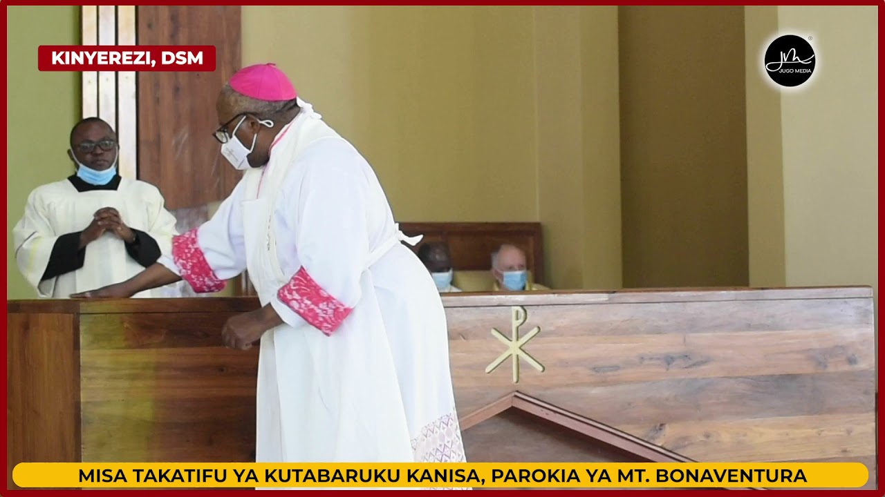 Maskani Zako Zapendeza Wakiimba Kwaya ya Shirikisho Misa ya Kutabaruku Kanisa la Mt.Boneventura DSM.