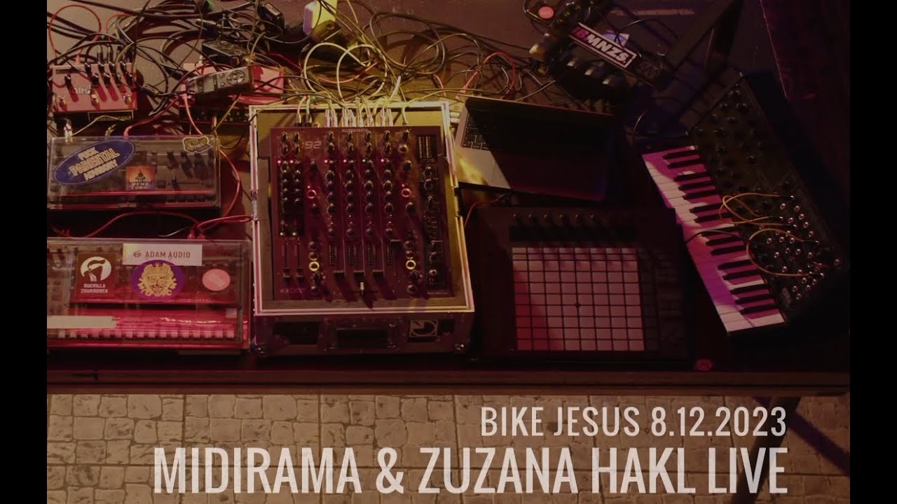 MIDIRAMA & ZUZANA HAKL LIVE - Bike Jesus 12/2023