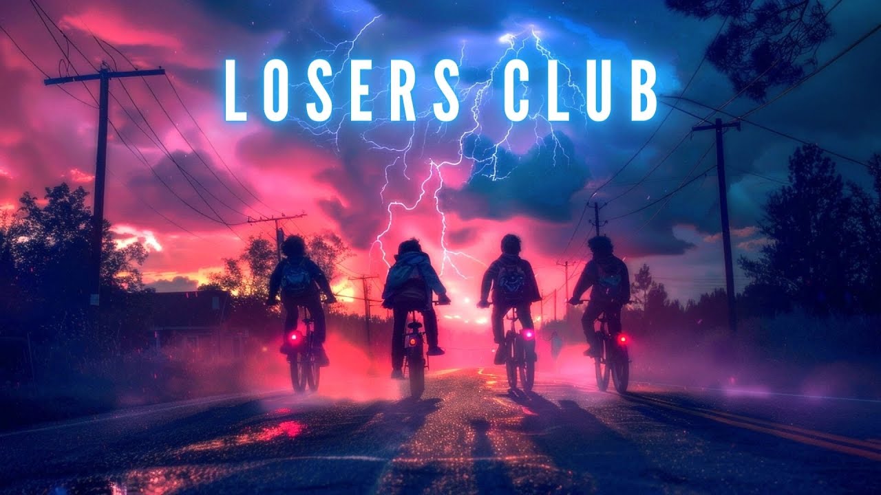 Stranger Things Styled Synthwave Music // (Losers Club - Jaxius) 