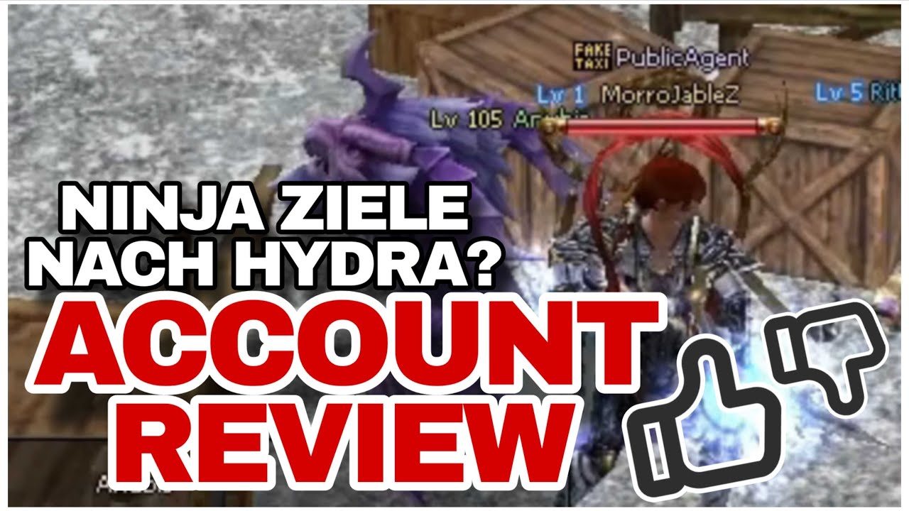 Metin2 DE Account Review [01] Ziele als Ninja nach Hydra?