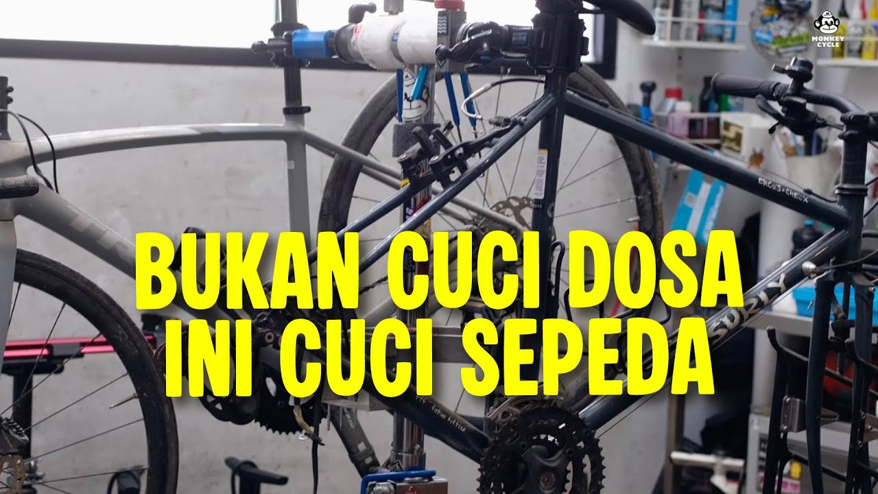 Sepeda bersih, pikiran jernih, tujuan baru menanti. #monkeycycle