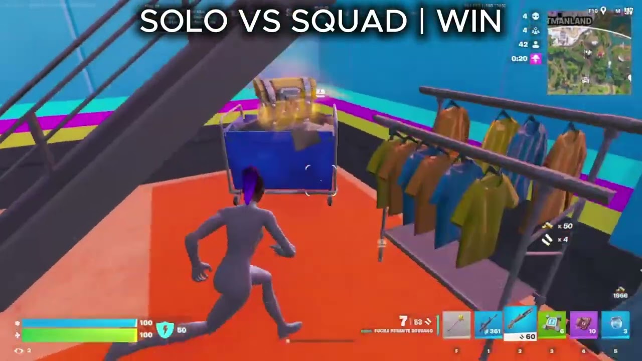 SOLO vs SQUAD Fortnite
