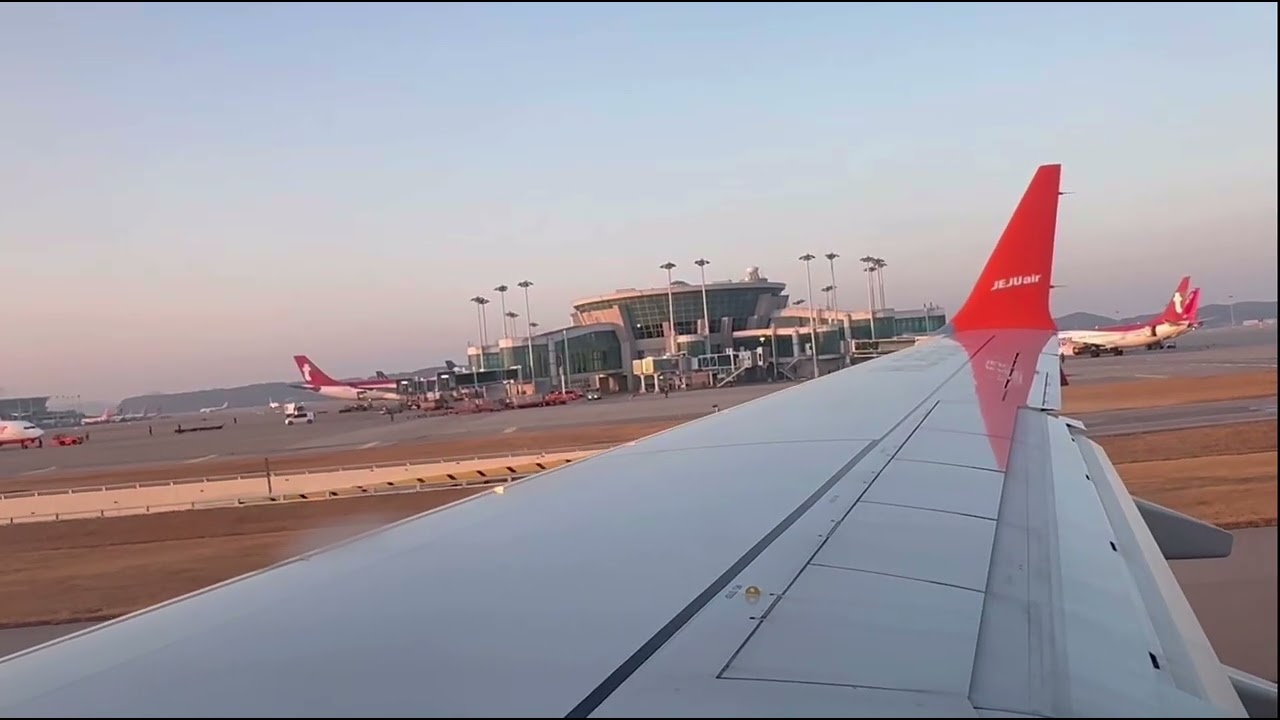 제주항공 1122편 택싱 & 이륙✈️🛫🛫