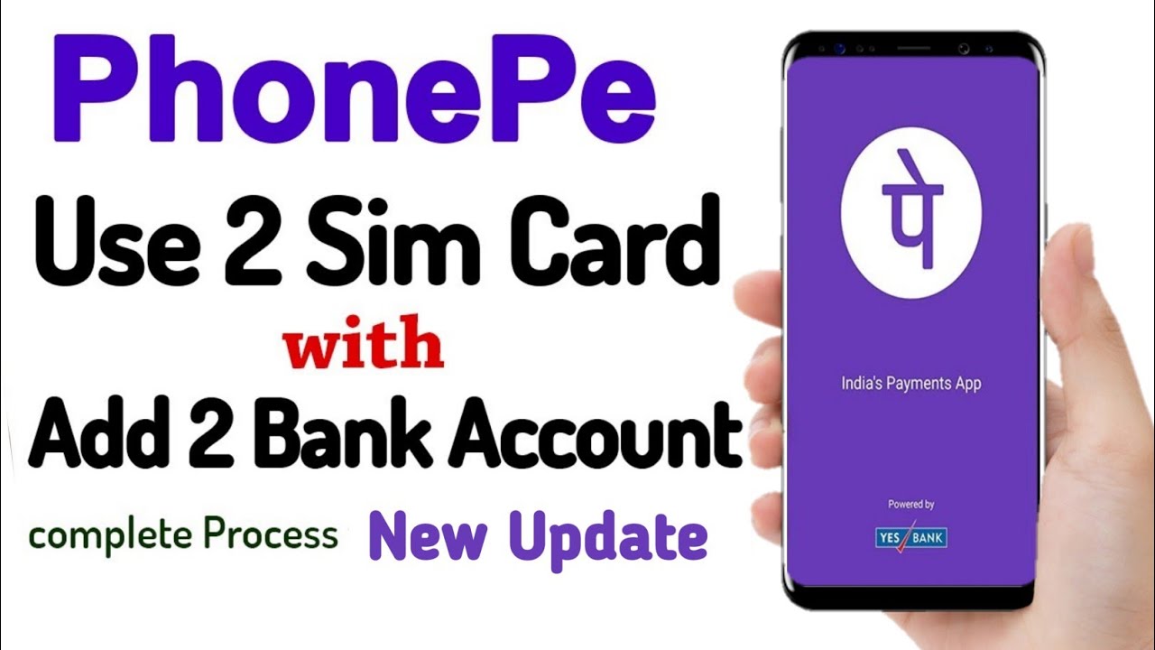 PhonePe | How to use two Phone Pe account | add two or more Bank Account | use two Mobile Number on