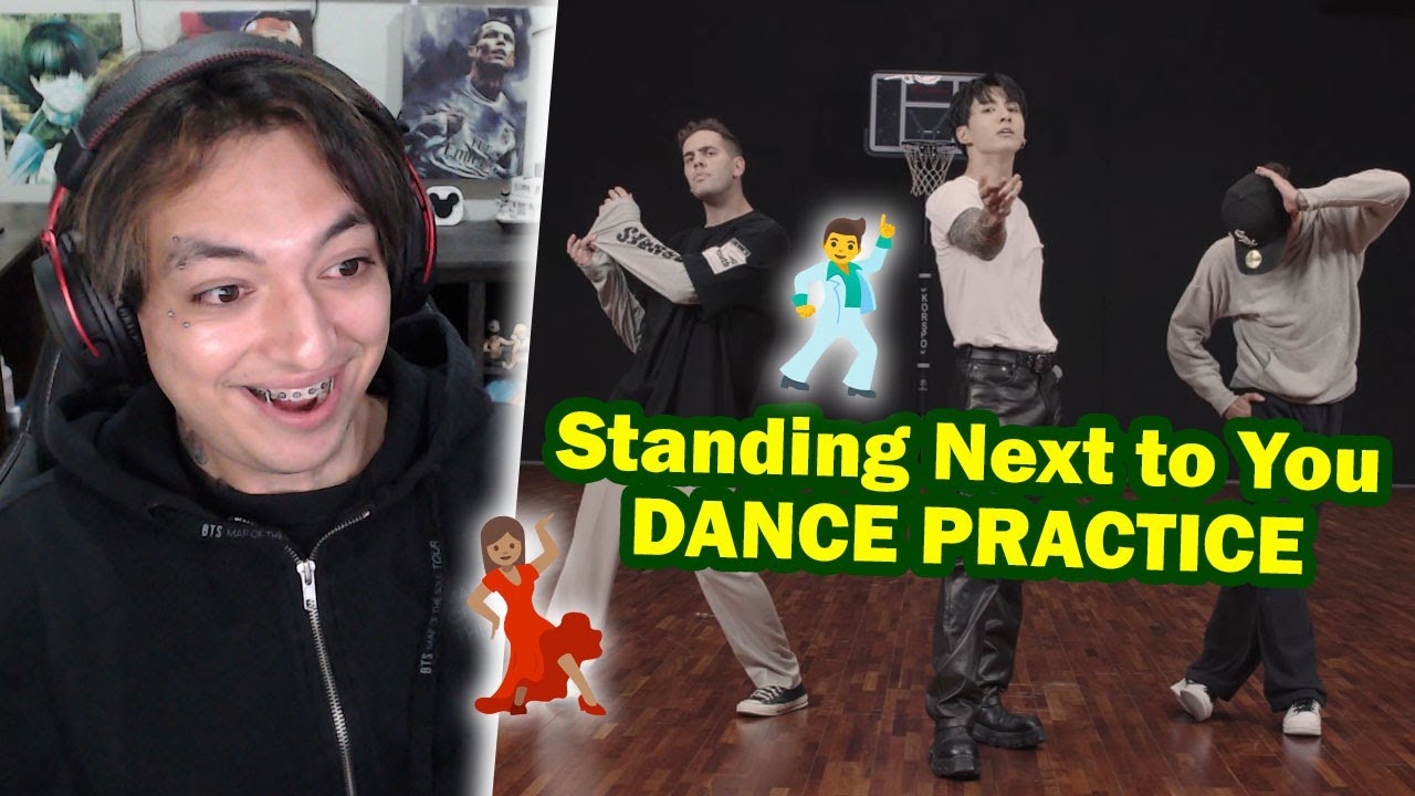 Jung Kook 'Standing Next to You' Dance Practice Reaction