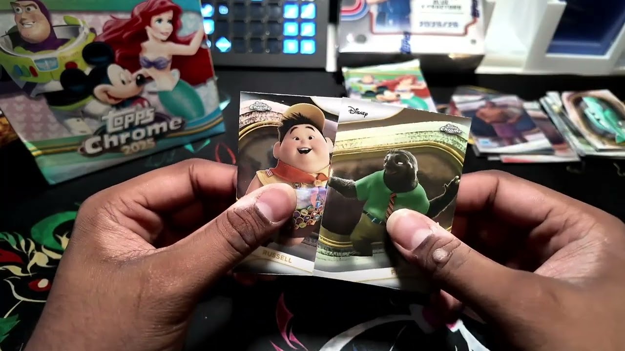 Disney 2025 Topps Chrome Unboxing : Best Pulls Part 1