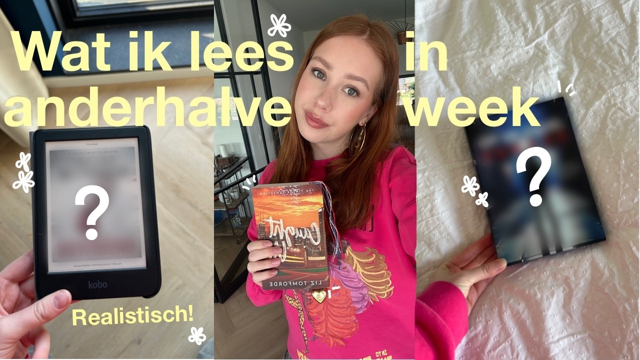Wat ik (realistisch) lees in anderhalve week🌼📖