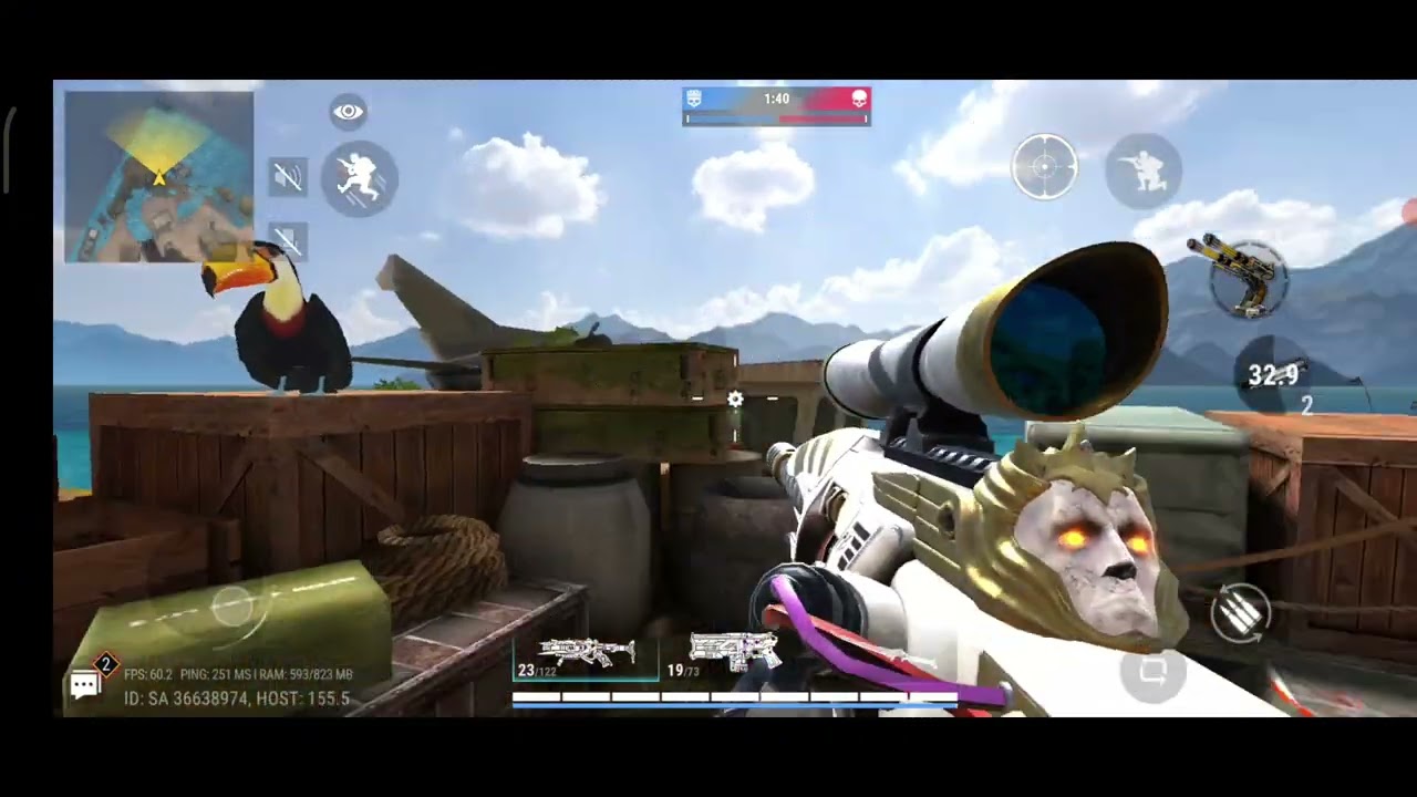 Modern strike online | Nuevo Fusil de asalto Hyperion a full +40 con todo, en el nuevo mapa isla.