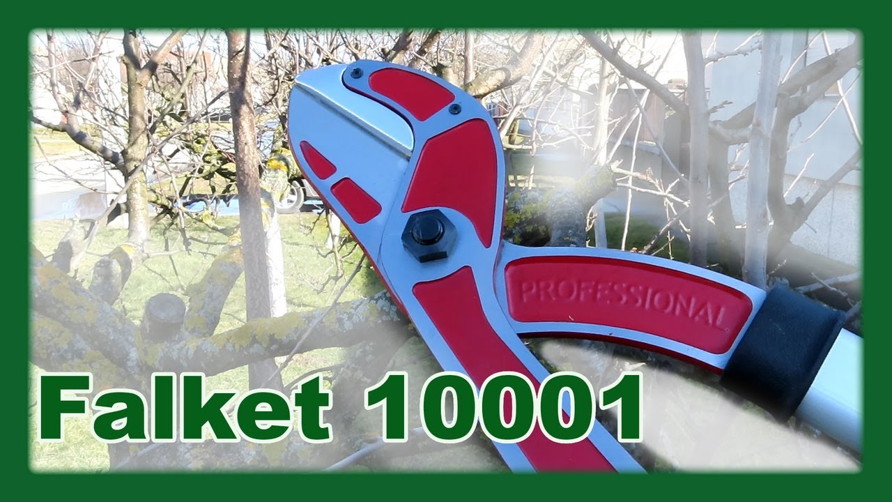 Большой секатор Falket 10001 с алюминиевой ручкой