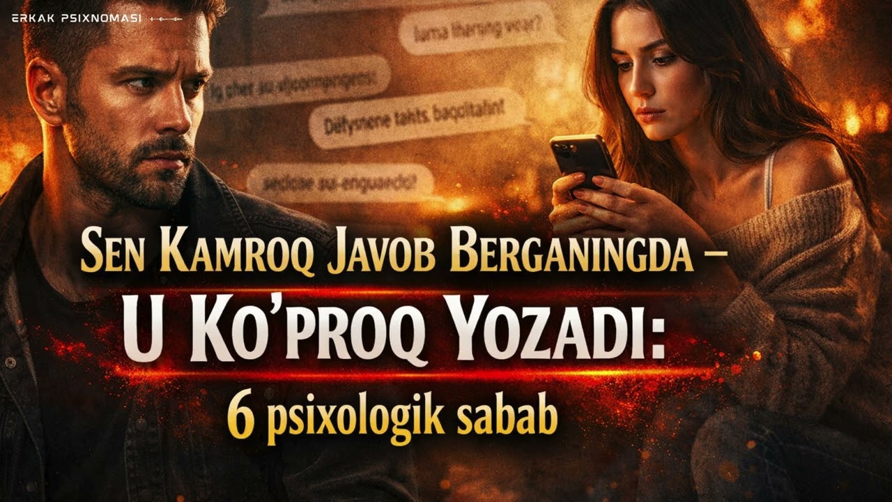Erkak Kamroq Javob Berganida Ayol Ko'proq Yozadi (6 Psixologik Sabablar) - Karl Yung