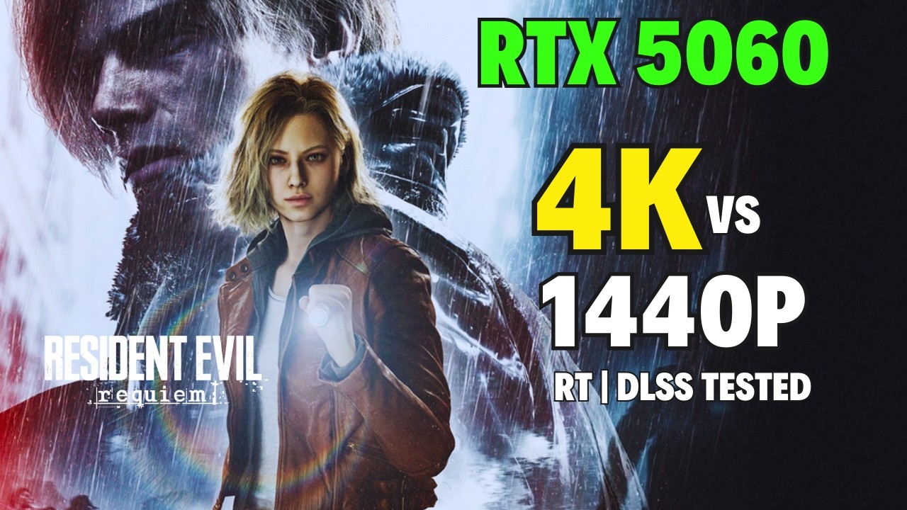 Resident Evil 9 RTX 5060 Laptop Performance | 1440p, 4K & Ray Tracing
