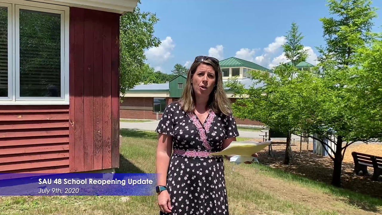 SAU 48 School Reopening Update 7/9/20