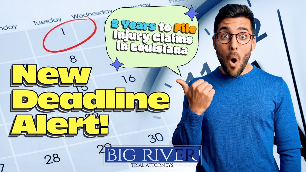 New Louisiana Law: 2-Year Statute of Limitations for Accidents – What You Need to Know!