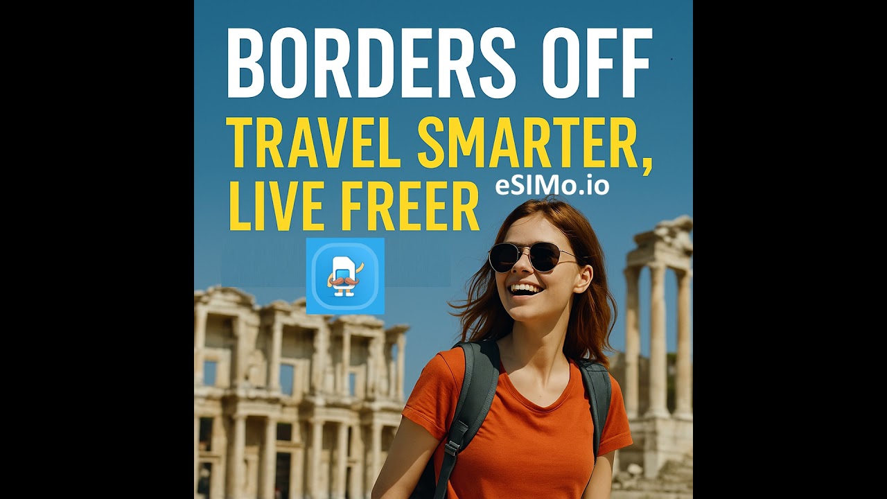 Borders Off: Travel Smarter, Live Freer with eSIMo.io #esim #buyesim #esimo