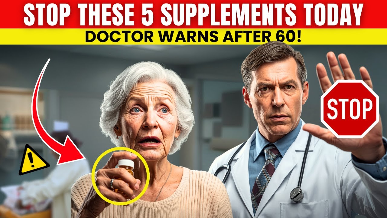 Over 60? Doctor Says Stop Taking These 5 Supplements Right Now | Senior Health Tips