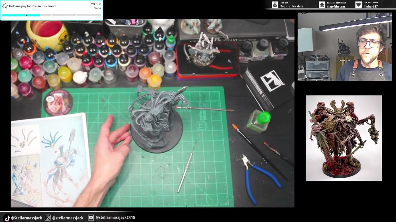 Building Nagash and testing the new camera setup. (Part 8/8)