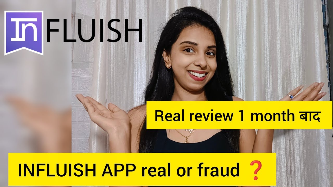 INFLUISH APP real or fraud ❓real review after one month ✅