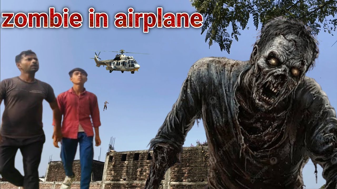 Zombie in airplane ✈️ || mr rajshahi || zombie || zombies || bhoot || zombie apocalypse