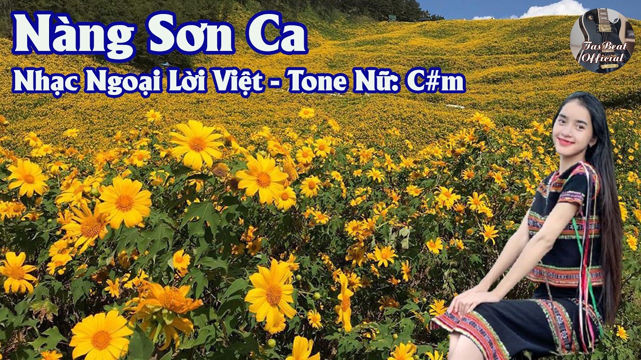 Karaoke Nàng Sơn Ca Tone Nữ | TAS BEAT