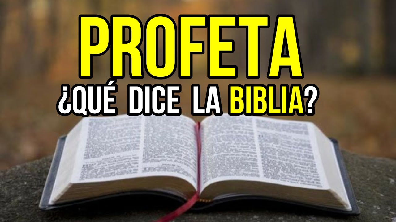 &iquest;Qu&eacute; es un PROFETA en la BIBLIA? | &iquest;Que dice la BIBLIA de los PROFETAS?