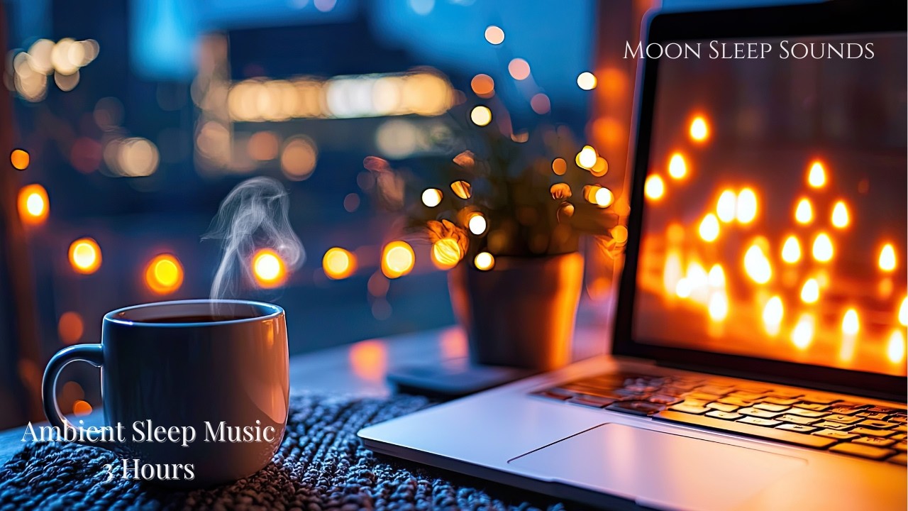 Ambient Sleep Music | 3 Hours Calm Night Atmosphere | Moon Sleep Sounds
