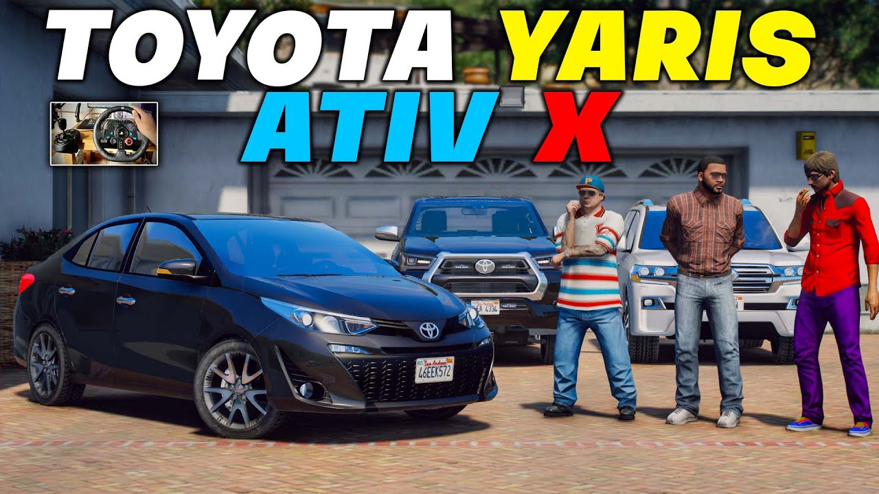 TOYOTA YARIS ATIV X | TOP SPEED TEST AND EXTREME OFF ROAD | GTA 5 GAMEPLAYS