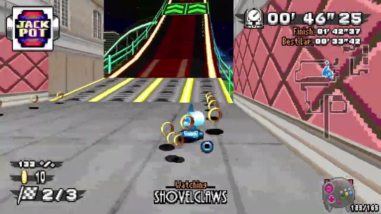Dr. Robotnik's Ring Racers | Las Vegas in 1'42"37