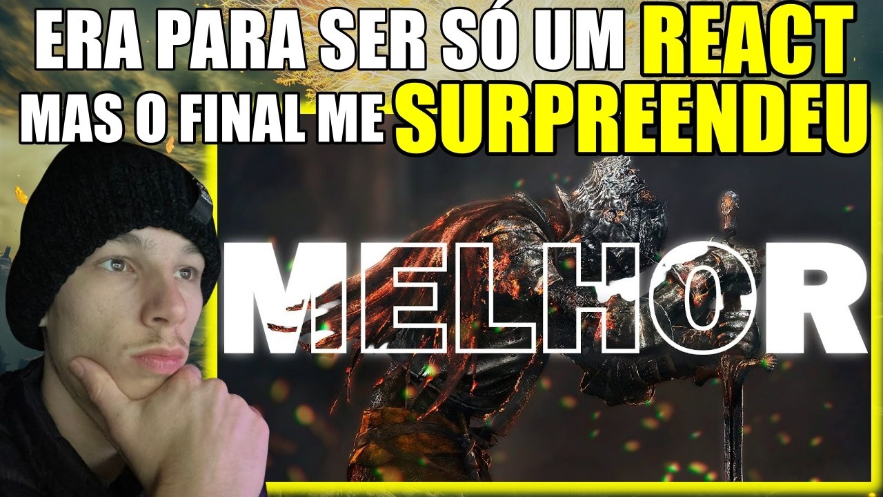 O MELHOR BOSS FINAL DOS JOGOS SOULS - (REACT AUDAX)
