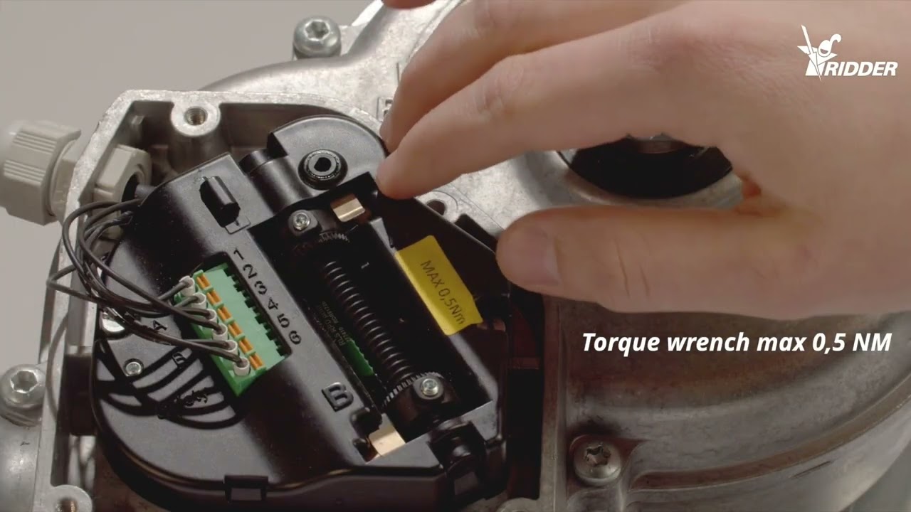 Explainer Video Ridder RPD PolyDrive - Adjusting Limit Switch RPD