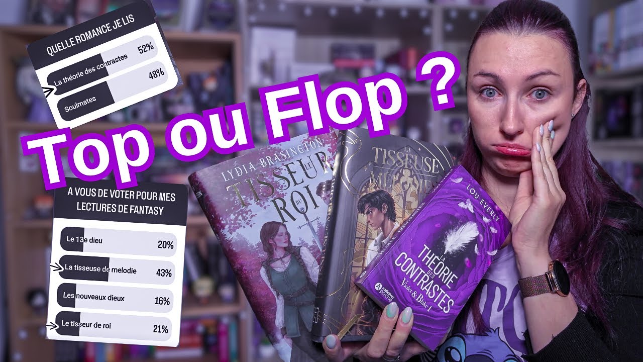 Quand mes abonnés choisissent mes lectures:  top ou flop?