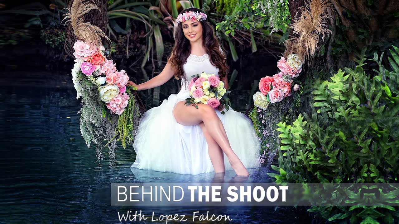 Quinces Little River Studios The Secret Gardens & Miami Beach by Lopez Falcon Quinceanera Pictures