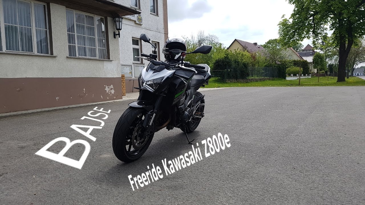 Freeride Kawasaki Z800e |4K VIDEO| Bajse