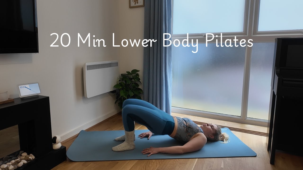 20 MINS LOWER BODY PILATES | At Home Pilates (No Equipment)