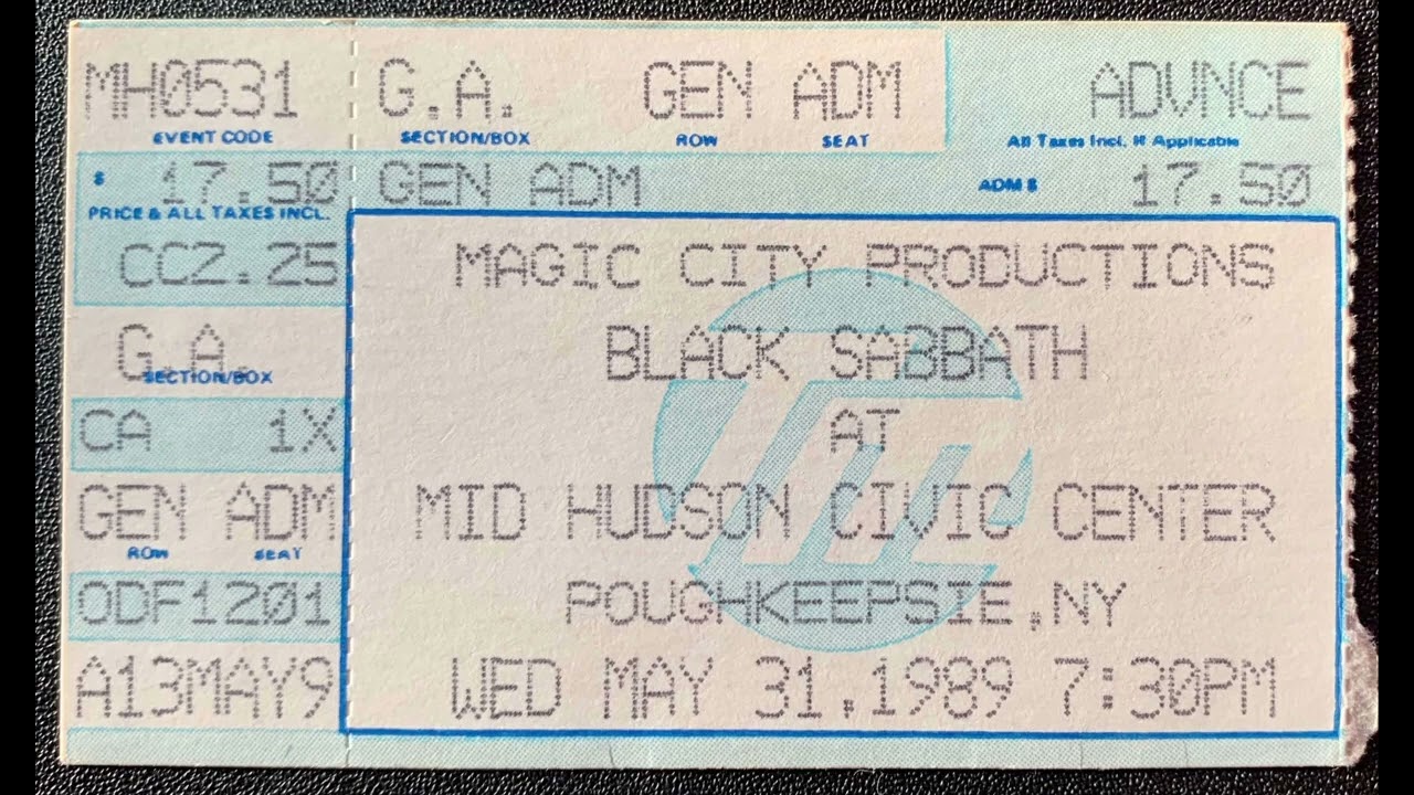 SILENT RAGE Poughkeepsie NY LIVE 1989 5/31/89 MHCC Mid-Hudson Civic Center