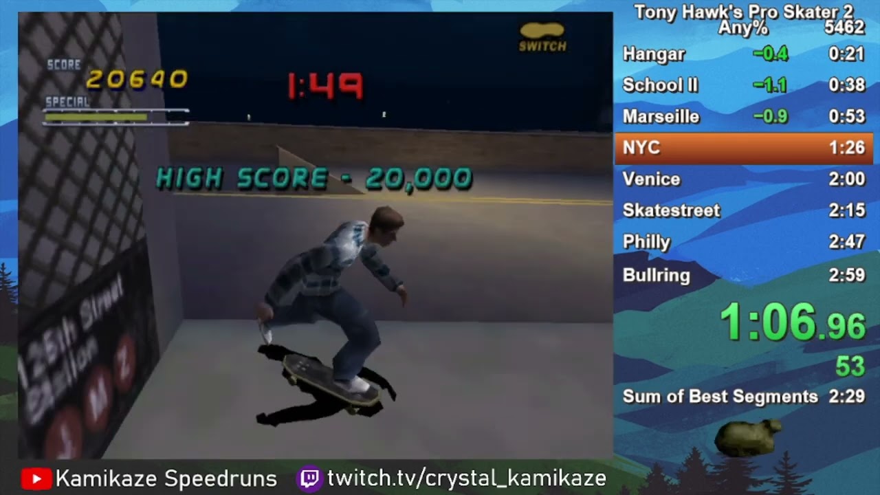 THPS2: Any% - 2:50