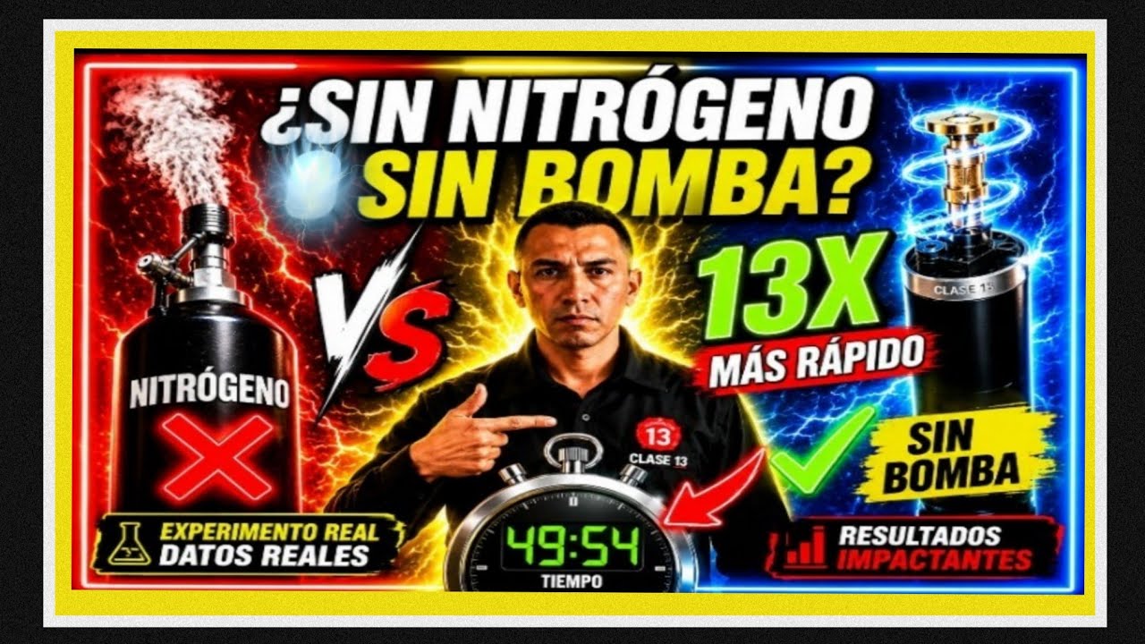 CLASE 13 ESPECIAL 😱 Barrido sin Nitrógeno y Vacío sin Bomba Así se hacía ANTES