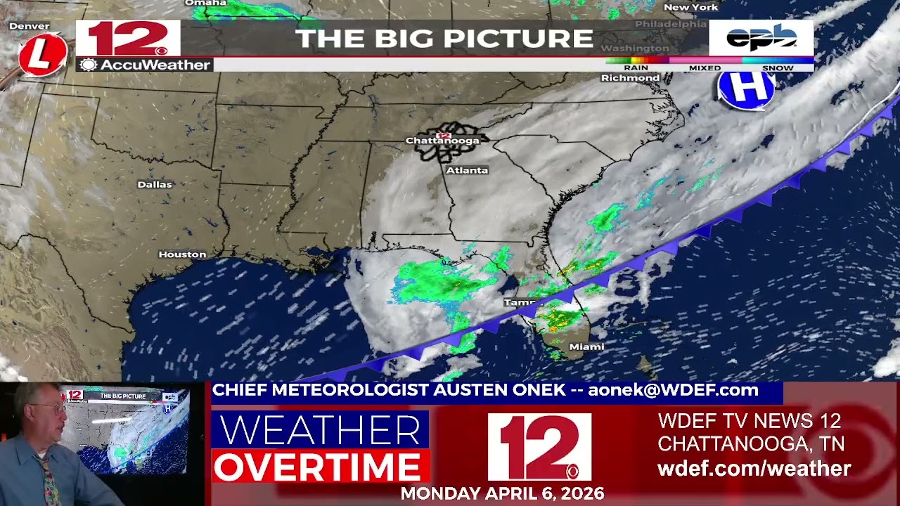 WDEF TV NEWS 12 WEATHER OVERTIME - MONDAY APR 6 2026