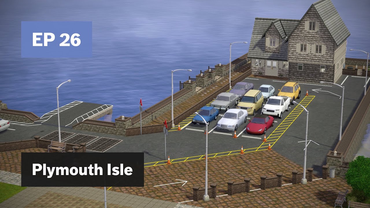Wharf Progress &bull; Plymouth Isle EP 26 &bull; The Sims 3 Create a World