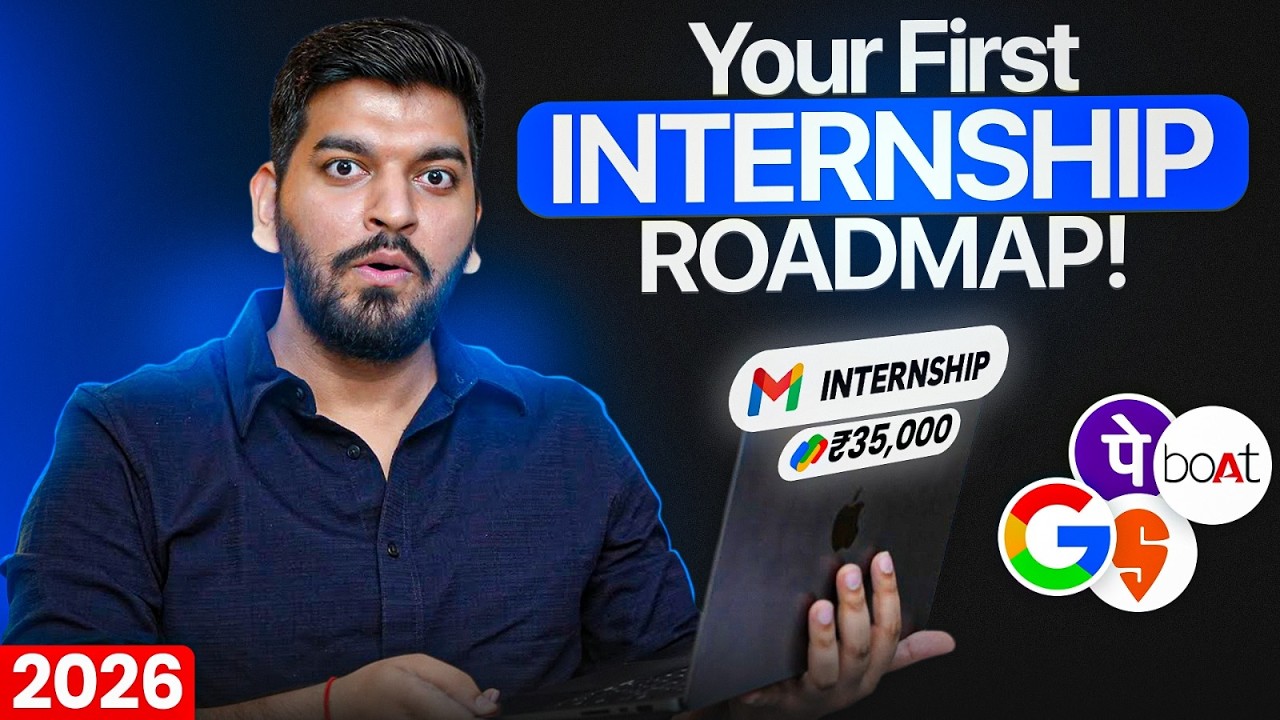 Follow THIS Roadmap in 2026 to Get Paid Internships