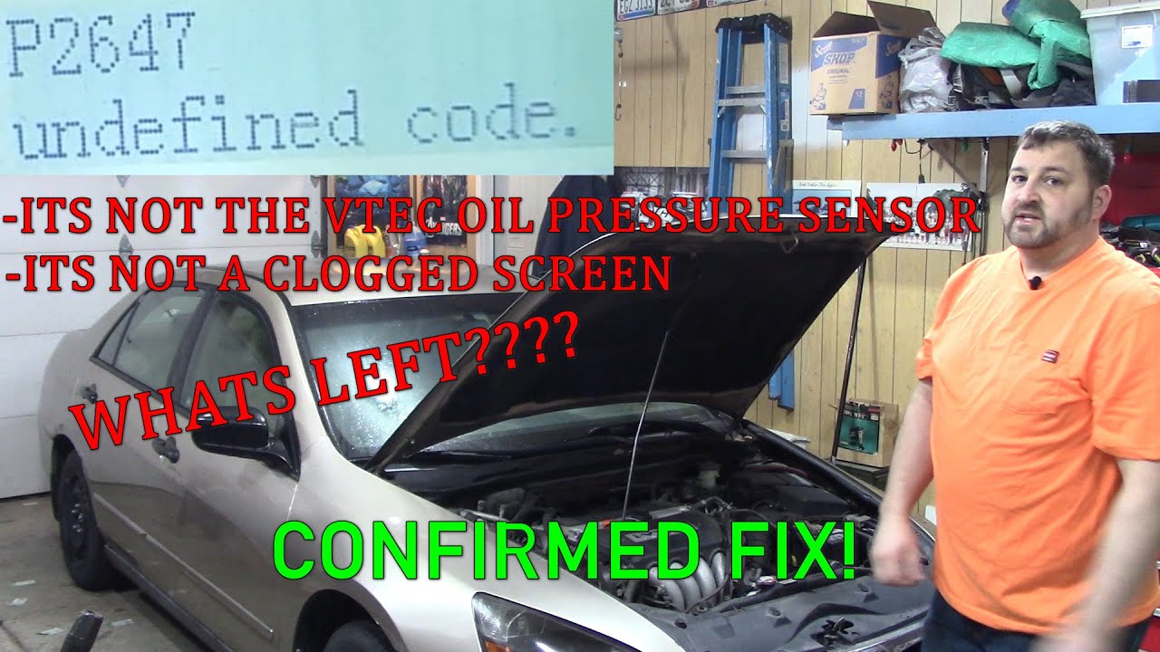 2007 Honda Accord P2647 Code. Finally Fixed!
