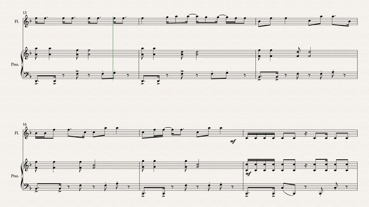 Blank Space by Taylor Swift Flute & Piano Arranged By Matthew Pyeon